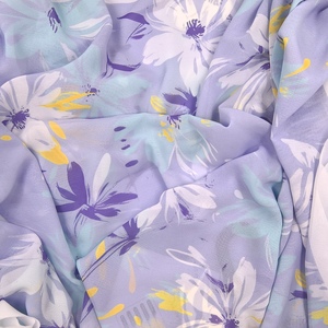 Sản Xuất Trung Quốc Bền 75D Voan In Vải Trọng Lượng Nhẹ 100% Polyester Vibrant Sáng Tạo Ngoài Trời Đồ Bơi Cô Gái Dự Án Giá Rẻ - Product Image 2