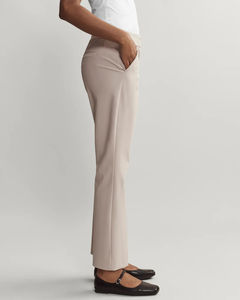 Pantalones de Oficina para Mujer, Cintura Elástica Doble, Antiarrugas, Antiestáticos, Estampado Digital, para Verano - Product Image 3