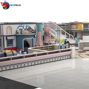 <span class=keywords><strong>Area</strong></span> giochi per bambini al coperto su misura all'ingrosso parco giochi per bambini in morbida plastica in vetroresina per campi da gioco labirinti - Product Image 3