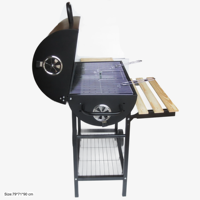 Barbecue au charbon de bois de style argentin et coréen, Kamado, Gril à gaz, pour cuisine extérieure