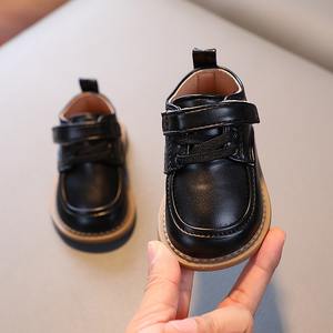 Nouvelles chaussures pour bébés automne 2025, chaussures en cuir à semelle souple pour enfants, chaussures de marche pour garçons en bas âge - Product Image 2