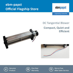ebmpapst QG030-148-14 24VDC 6.2W 75m3/h 0.26A 30mm Free <b>Standing</b> Cabinet Medical Industry Aluminum Blade Ball Bearing Flow) <b>Fan</b> - Product Image 2