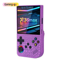 Console de jeu portable rétro Gamegaga X36 Max, écran de 4 pouces, émulateur de console avec 20000 jeux intégrés