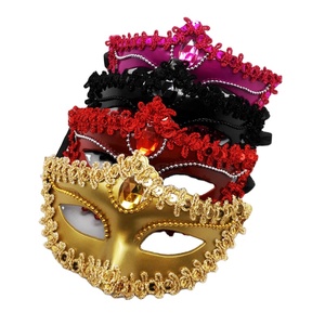 T1179 <span class=keywords><strong>Masque</strong></span> solide demi-visage européen et américain Ball Big Jewel <span class=keywords><strong>Masque</strong></span> de performance pour <span class=keywords><strong>enfants</strong></span> - Product Image 1