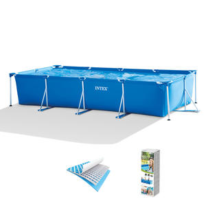 Piscinas <span class=keywords><strong>INTEX</strong></span> 28270/28271/28272/28273, Piscinas Rectangulares Elevadas para Exteriores, Portátiles - Product Image 1