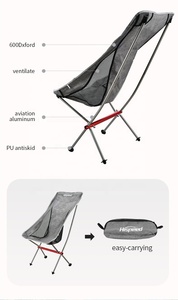 HISPEED clair sac à dos chaise en aluminium voiture famille <span class=keywords><strong>Camping</strong></span> montagne Portable <span class=keywords><strong>Camping</strong></span> chaise pliante chaise de pêche - Product Image 3