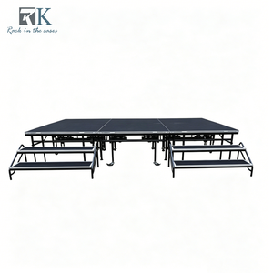 Escenario Plegable de Acero a Precio de Fábrica, Plataforma de Escenario Portátil para Bodas - Product Image 1