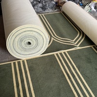 Tapis de mosquée personnalisé, noué à la main, en polyester, antidérapant, à poils longs, vente directe d'usine, imprimé animal, imprimé sur mesure pour hôtel