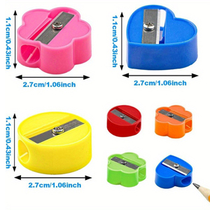Mini <span class=keywords><strong>temperamatite</strong></span> rettangolare in plastica <span class=keywords><strong>per</strong></span> studenti, <span class=keywords><strong>temperamatite</strong></span> quadrato piccolo <span class=keywords><strong>per</strong></span> regalo - Product Image 4