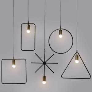 Modern Geometric Pendant <b>Light</b> <b>Led</b> Single Head Chandelier For Cafe Restaurant Bar Hotel Nordic Style <b>Ceiling</b> Lamp - Product Image 3