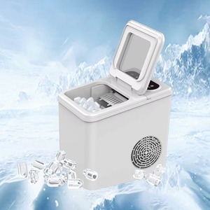 Portable Stainless Steel <b>Ice</b> Cube Maker <b>Machine</b> Home Mini Bar Countertop Direct Cooling APP Control Hand Free Self Hous - Product Image 4