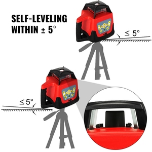 PEKAI Endüstriyel Sınıf Lazer Seviyesi Kendinden Tesviyeli 360 Döner 500m Dikey Yatay Tarama Yeşil Lazer Seviye Makinesi - Product Image 5