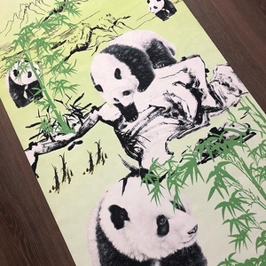 Estera de Yoga de goma de gamuza ecológica de gama alta para niños línea de posición de 4mm EJERCICIO DE Pilates esteras de Fitness Natural - Product Image 6