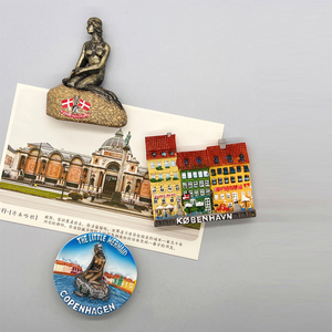 Imanes <span class=keywords><strong>de</strong></span> Nevera <span class=keywords><strong>de</strong></span> Países Europeos, Recuerdo Turístico <span class=keywords><strong>de</strong></span> NYHAVN, <span class=keywords><strong>Copenhague</strong></span>, Dinamarca, Recuerdos <span class=keywords><strong>de</strong></span> Sirenas, Imanes <span class=keywords><strong>de</strong></span> Nevera, Recuerdos Turísticos - Product Image 5