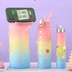 2023 Nouvelles Arrivées 3, Pièces Par Set Bouteille <span class=keywords><strong>D</strong></span>'<span class=keywords><strong>eau</strong></span> En Plastique/ - Product Image 2