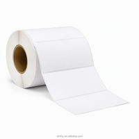 Rouleaux d'étiquettes thermiques directes en gros, taille personnalisée, autocollants pour la logistique et la vente au détail