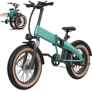 Vélo électrique de montagne pliable ONYX à 7 vitesses, 48V 500W, pneus larges, avec moteur sans balais et batterie au lithium pour adultes tout-terrain - Product Image 4