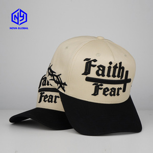 Tùy Chỉnh Nhà Sản Xuất Thể Thao 5 Bảng Điều Chỉnh Một Khung Hat Snapback Bông Hai Tone 3D Thêu Logo Tùy Chỉnh Mũ Bóng Chày Cho Nam Giới - Product Image 1