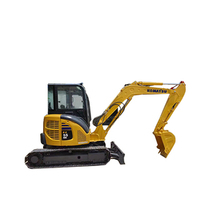 Usado para excavadora Komatsu PC55 en buenas condiciones Excavadora sobre orugas japonesa original con componentes de núcleo de bomba a la venta - Product Image 1