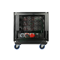 Amplificateur de sonorisation LA-RAK II AVB 12 canaux 40000W avec réseau Milan AVB