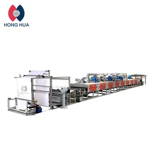 HongHua Pellicola del PE della Gomma Piuma del PVC Hot Melt Macchina di Rivestimento della Colla per tessuti Non tessuti