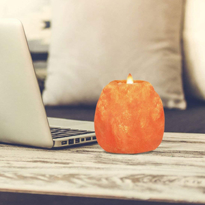 Star Shape Himalayan Salt Candle with Carved <b>Tea</b> Nautical Angel Home Decoration From Sian Enterprises - Product Image 6