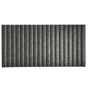 Pannelli Acustici in Fibra di Poliestere 3D a Onde, Pannelli Decorativi Fonoassorbenti per Pareti, Pannelli Insonorizzanti per <span class=keywords><strong>Studio</strong></span> e Casa - Product Image 6