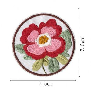 Nouveauté : Patchs en tissu brodés à motifs floraux et pivoines, à thermocoller, pour accessoires vestimentaires - Product Image 5