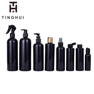 ชุดบรรจุภัณฑ์ผลิตภัณฑ์ดูแลเส้นผมและผิวกายสุดหรู ขนาด 300 มล. 500 มล. 100 มล. ขวดและกระปุกพลาสติกสำหรับแชมพู โลชั่น น้ำมัน และครีม - Product Image 6