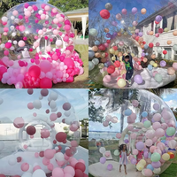 Offre Spéciale facile à installer gonflable bulle maison Camping fête extérieur bulle rebond maison gonflable PVC