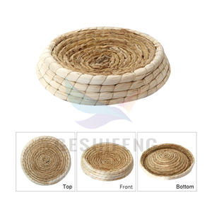 Nido de hierba para palomas, 22CM, loro, pájaro, nidos de hierba, cama cálida, nido de cría de palomas Natural hecho a mano, loro, hierba, pájaro tejido - Product Image 5