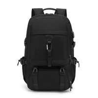 Sac à dos Oxford en polyester pour homme, grande capacité, extensible, multi-compartiments, pour voyage, ordinateur portable, bagage de cabine