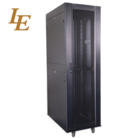 LE 42U Computer Server Rack 19-Inch 4 Post Server Rack Data Center Rack