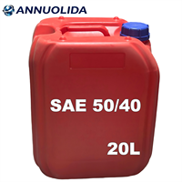 Huile moteur monograde SAE 40 SAE 50 20L 208L, huile minérale en vrac, lubrifiant robuste pour moteurs diesel et essence, vente en gros OEM