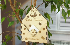 Sobre <span class=keywords><strong>de</strong></span> Papá Noel <span class=keywords><strong>Lista</strong></span> <span class=keywords><strong>de</strong></span> Navidad Sobre <span class=keywords><strong>de</strong></span> madera Carta a Papá Noel - Product Image 4