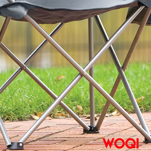 WOQI Vente en gros Cadre en métal Chaise pliante facile à transporter Chaise de plage populaire avec toit - Product Image 5