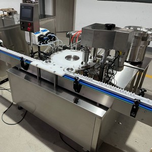 Alta Qualidade Fábrica Óleos Essenciais Eséptica Injeção Líquida Vial Tampando Automática Máquina De Enchimento Equipamento - Product Image 2