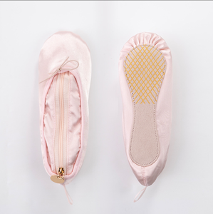 2025 vente en gros vente chaude <span class=keywords><strong>ballerine</strong></span> pantoufle pochette de maquillage <span class=keywords><strong>pas</strong></span> <span class=keywords><strong>cher</strong></span> sac Ballet Pointe chaussures cadeaux sac - Product Image 3
