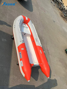 <span class=keywords><strong>ALIB</strong></span> 3.8m Bateau gonflable en aluminium pour le sauvetage Bateau à rames durable - Product Image 4