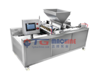 Ligne de production de gâteaux semi-automatique pour boulangerie avec stabilité de la qualité du produit et machine à gâteaux à une tête