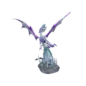 Figura de <span class=keywords><strong>Anime</strong></span> <span class=keywords><strong>Yu</strong></span>-<span class=keywords><strong>Gi</strong></span>-<span class=keywords><strong>Oh</strong></span>, Dragón Blanco de Ojos Azules de 45 cm, Estatua con Base Iluminada, Modelo GK de Monstruos de Duelo, Figura de Acción de Gran Tamaño - Product Image 1