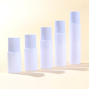 Flat Shoulder PET Toner Bottle 60ml 80ml 100ml Screw <b>Cap</b> Cosmetic Packaging With Bottle <b>Cap</b> For Toner And Lotion Repackaging - Product Image 3