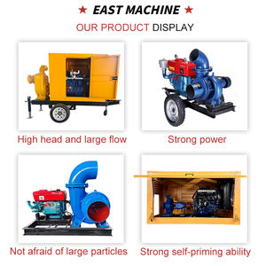 Pompe à eau centrifuge de moteur diesel de vente chinoise pompe à eau auto-amorçante de moteur diesel de 4 pouces avec sur la remorque - Product Image 3