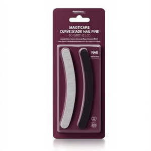 Magicare Curve Shape Nail <b>File</b> 80 Grit Professional Buffer For Salon And Self Care - Product Image 3