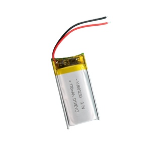 Batterie au lithium polymère rechargeable certifiée YJ KC UN, batterie Li-Po 3.7v 601230 170mah 180mah, emballage personnalisé LCO 1 pièce - Product Image 1