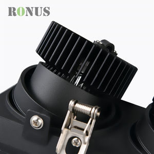 Foco <span class=keywords><strong>LED</strong></span> <span class=keywords><strong>Rectangular</strong></span> de doble cabeza, luz de techo COB, empotrada, cuadrada, ajustable, 12W x 2 - Product Image 5