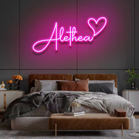 Enseigne lumineuse LED néon en acrylique personnalisée de haute qualité avec protection IP67 et garantie de 2 ans pour les décorations de fêtes et de mariages