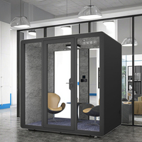 Vente directe usine – Cabines acoustiques modernes multifonctionnelles en acier insonorisées pour bureaux, cabines téléphoniques, entrepôts et hôtels