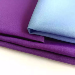 Offre Spéciale vente en gros 100% polyester teint doux pour la peau salopette de couleur unie Mini <span class=keywords><strong>Gabardine</strong></span> mate pour uniforme - Product Image 2