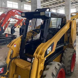 รถตักล้อยาง CAT 252B มือสอง ขนาดเล็ก น้ำหนักบรรทุก 2000 ปอนด์ สำหรับงานก่อสร้าง - Product Image 6